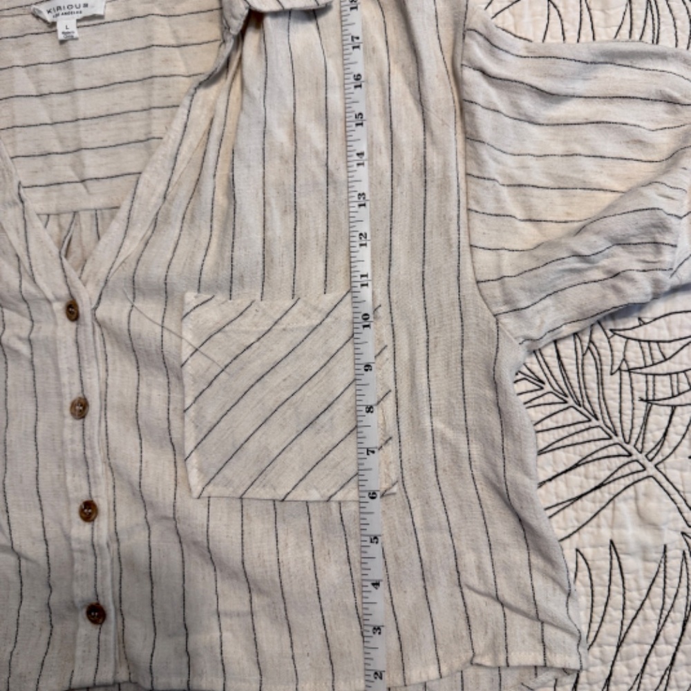 Cropped button down - Picture 3 of 3